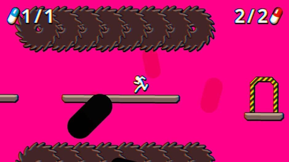 Stickman Synthwave Escape screenshot 4