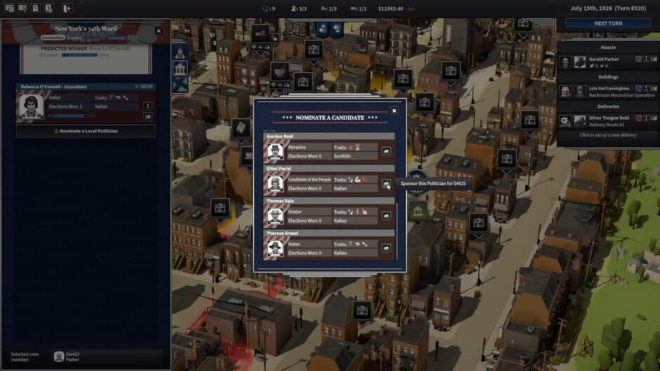 City of Gangsters: Shadow Government screenshot 1
