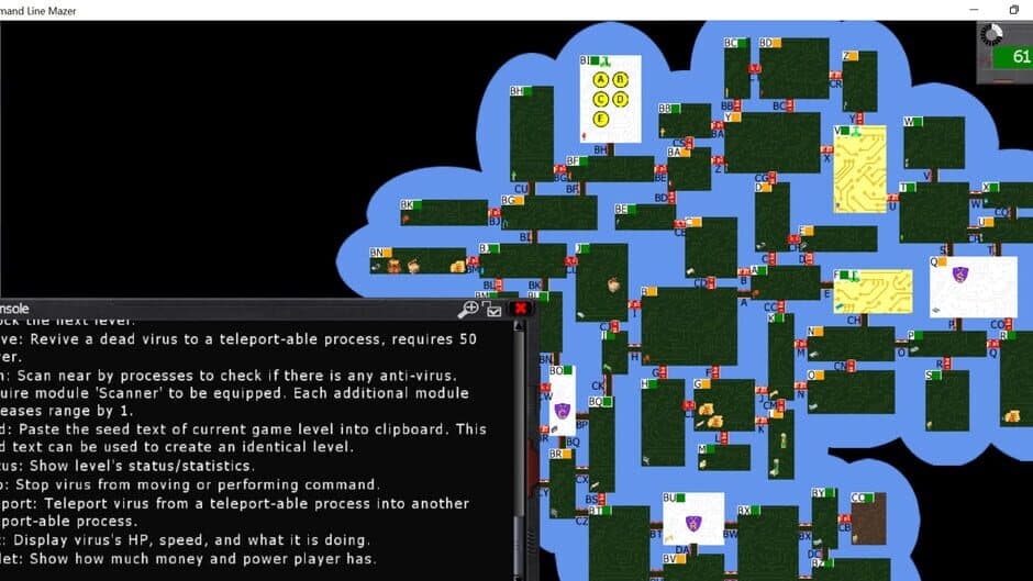 Command Line Mazer screenshot 5
