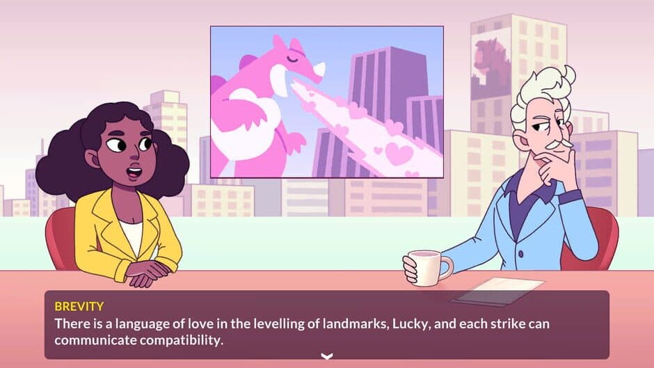 Kaichu: The Kaiju Dating Sim screenshot 4
