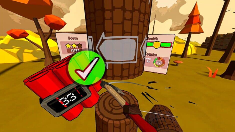 Timberman VR screenshot 2