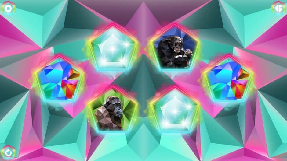 Poly Memory: Primates screenshot 1