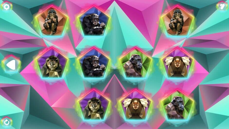 Poly Memory: Primates screenshot 2