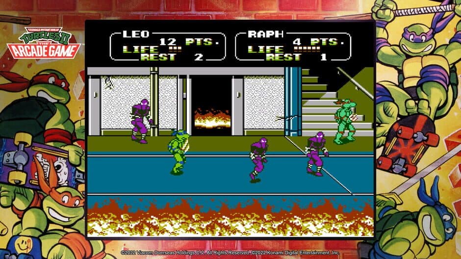 Teenage Mutant Ninja Turtles - The Cowabunga Collection screenshot 4