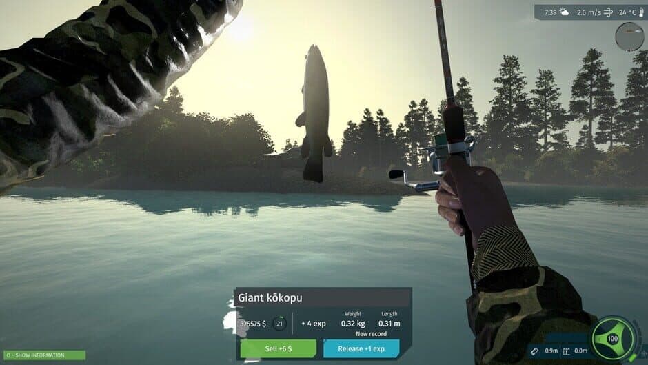 Ultimate Fishing Simulator - Taupo Lake screenshot 1