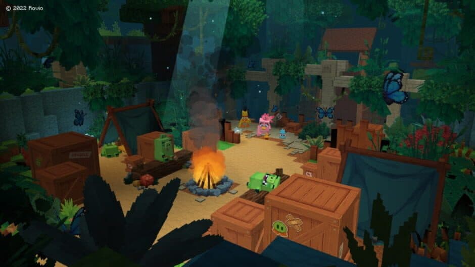 Minecraft - Angry Birds screenshot 1