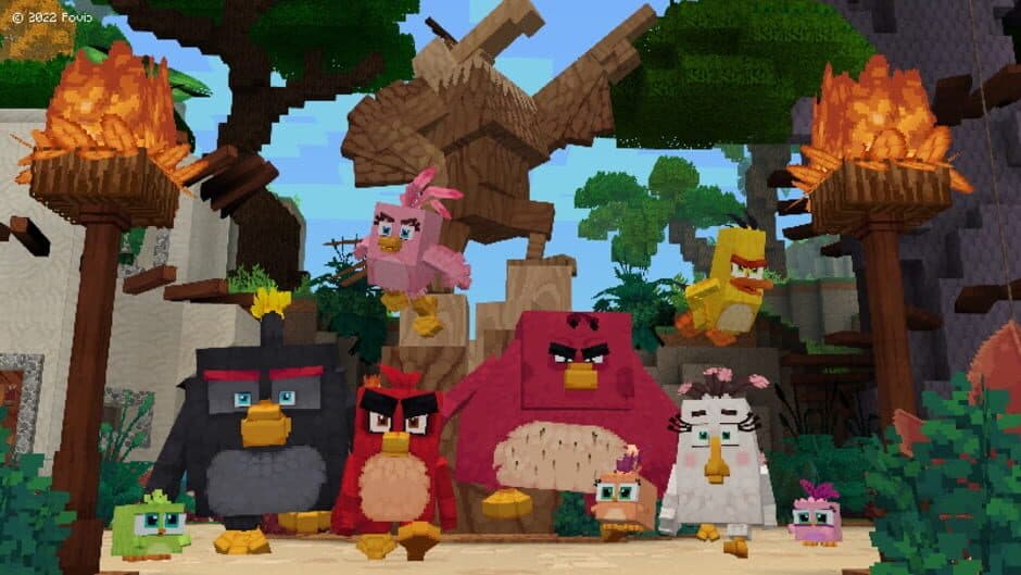 Minecraft - Angry Birds screenshot 2