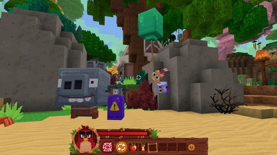 Minecraft - Angry Birds screenshot 4