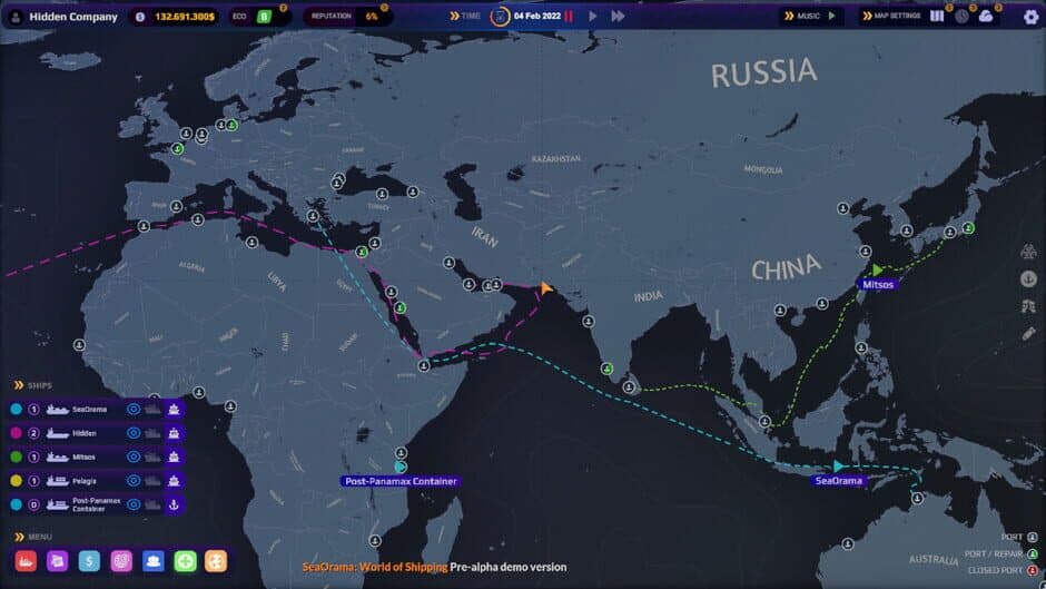 SeaOrama: World of Shipping screenshot 2