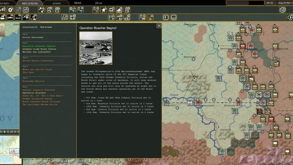 Gary Grigsby's War in the East 2: Steel Inferno screenshot 1