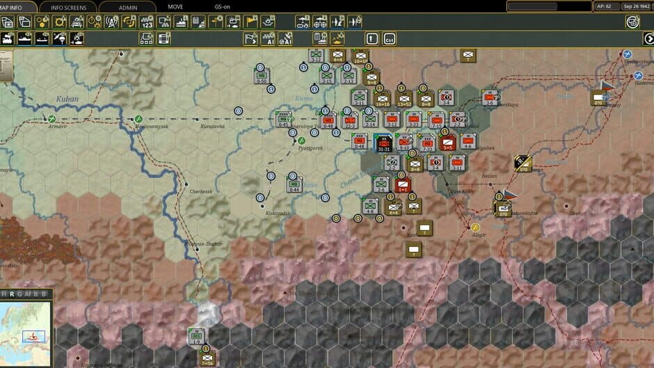Gary Grigsby's War in the East 2: Steel Inferno screenshot 2
