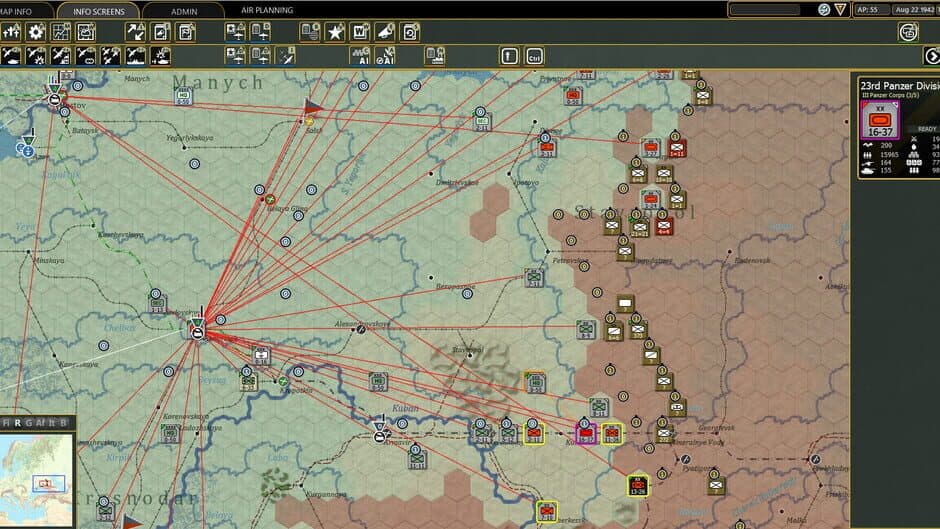 Gary Grigsby's War in the East 2: Steel Inferno screenshot 4