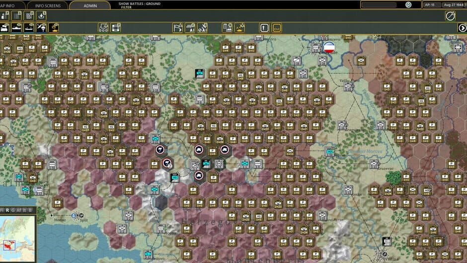 Gary Grigsby's War in the East 2: Steel Inferno screenshot 5