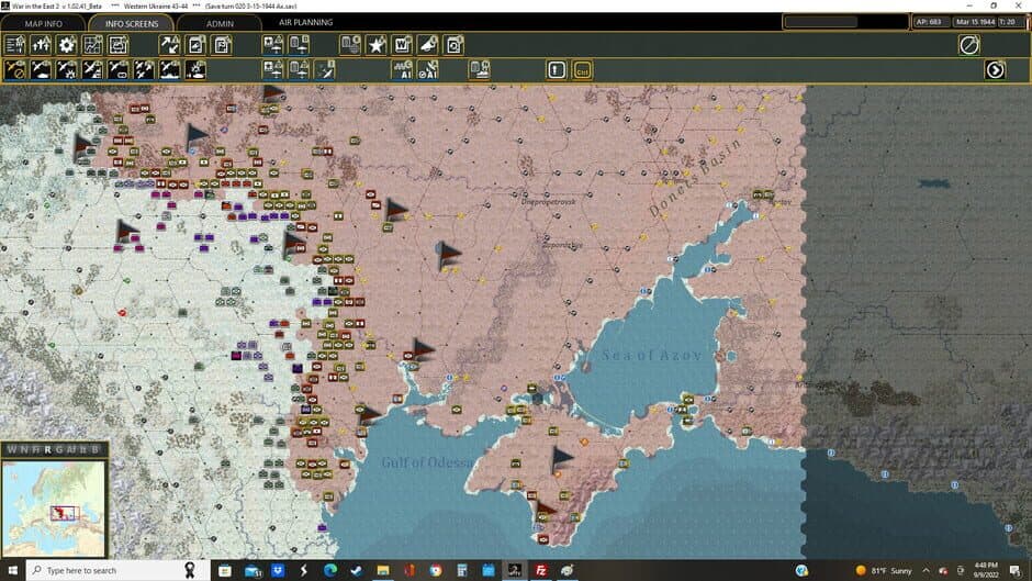 Gary Grigsby's War in the East 2: Steel Inferno screenshot 6