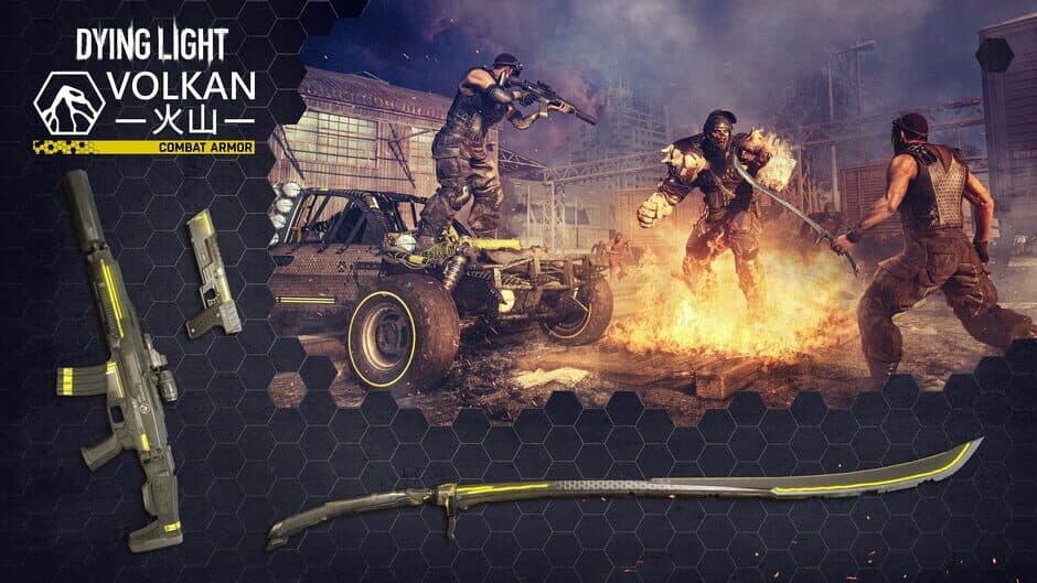 Dying Light - Volkan Combat Armor Bundle screenshot 1