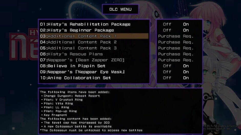 Hyperdimension Neptunia Re;Birth2 - Additional Content Pack 1 screenshot 3