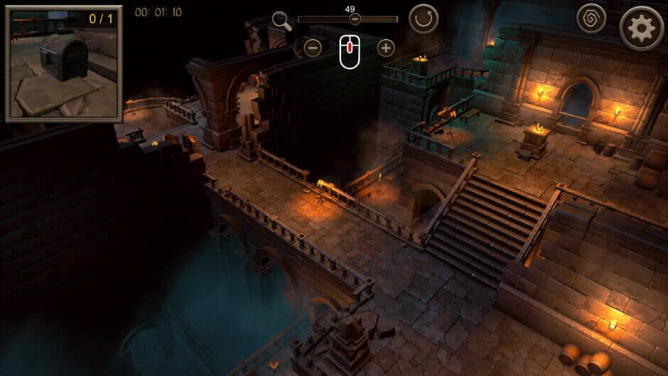 Hidden Dungeon Top-Down 3D screenshot 4