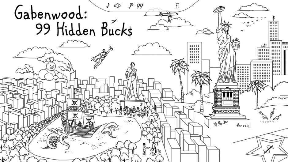 Gabenwood: 99 Hidden Bucks screenshot 1
