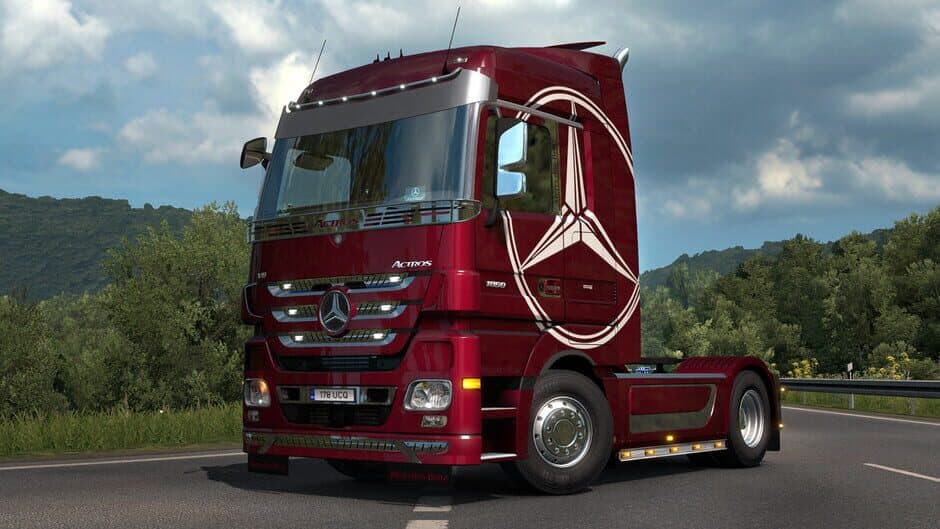 Euro Truck Simulator 2 - Actros Tuning Pack screenshot 1