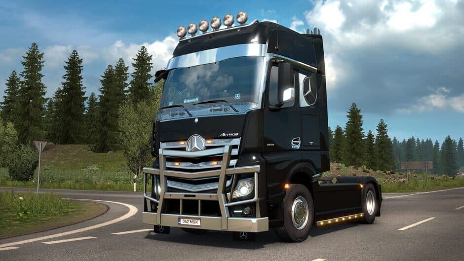 Euro Truck Simulator 2 - Actros Tuning Pack screenshot 4