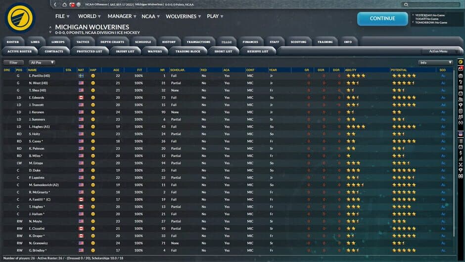 Franchise Hockey Manager 9 screenshot 2