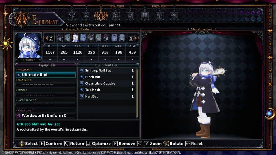 Death end re;Quest 2 - Ultimate Weapon Set screenshot 1