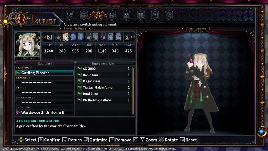 Death end re;Quest 2 - Ultimate Weapon Set screenshot 6