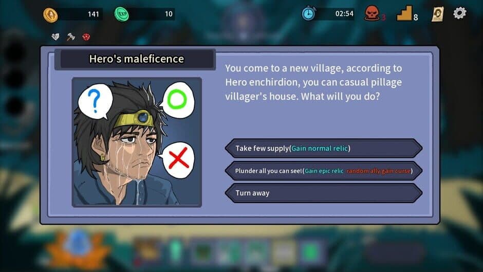 Herogue screenshot 1