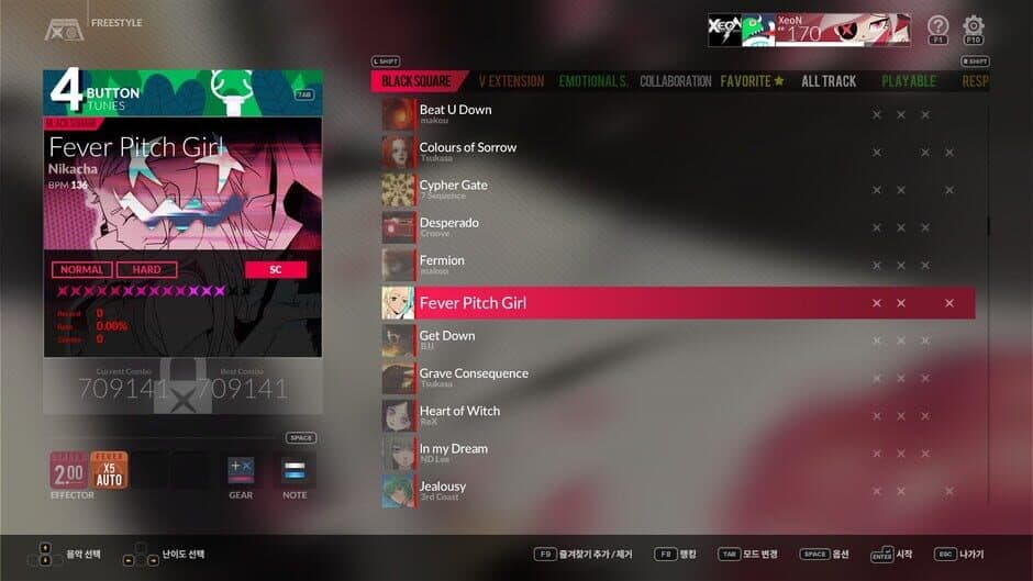 DJMax Respect V - Black Square Pack screenshot 5