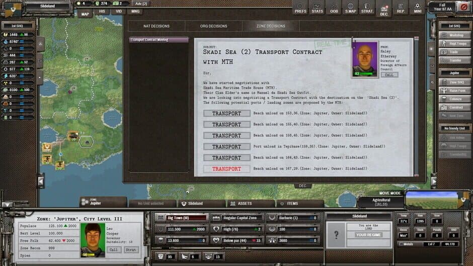 Shadow Empire: Oceania screenshot 1