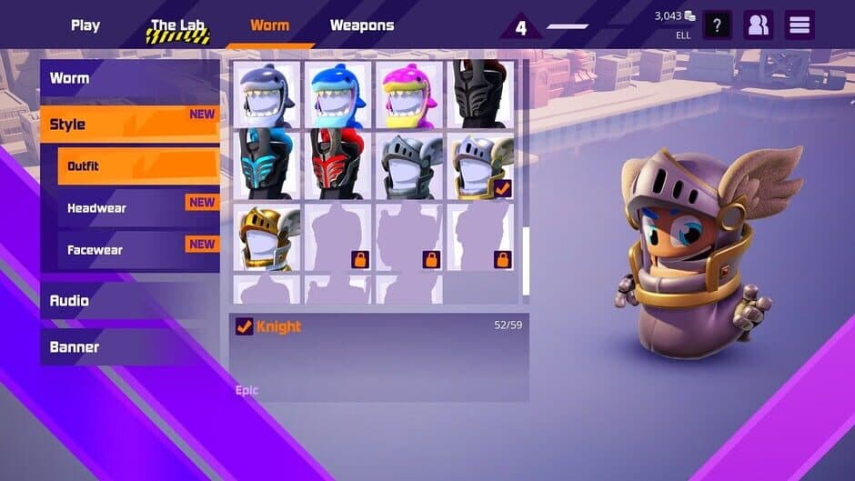 Worms Rumble - Honor & Death Pack screenshot 1