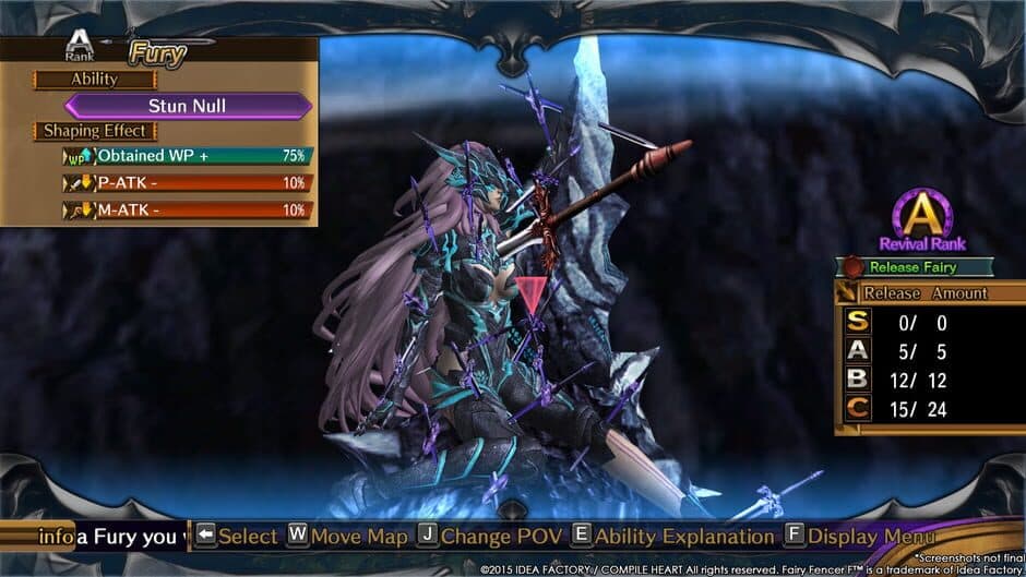 Fairy Fencer F - Weapon Change Accessory Set screenshot 2