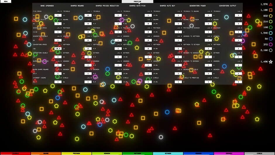 Idle Shapes screenshot 1