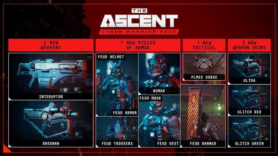 The Ascent - Cyber Warrior Pack screenshot 2