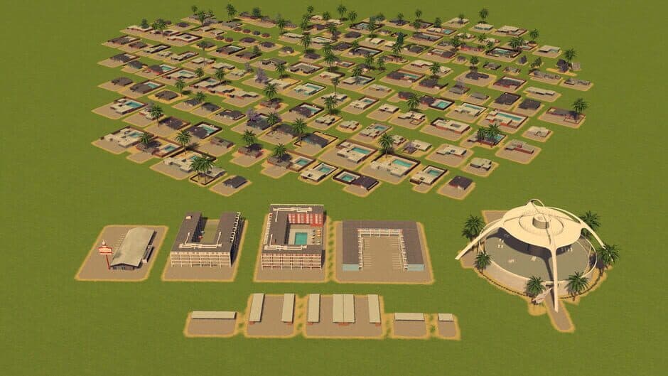 Cities: Skylines - Content Creator Pack: Mid-Century Modern screenshot 3