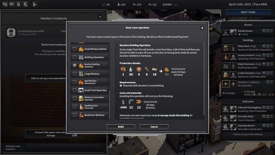 City of Gangsters: Bourbon Bootlegging screenshot 3