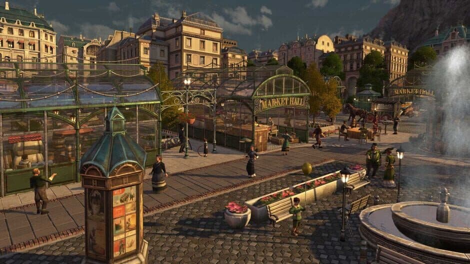 Anno 1800 - Pedestrian Zone Pack screenshot 1