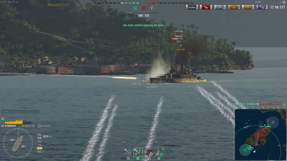 World of Warships - Starter Pack: Ishizuchi screenshot 2