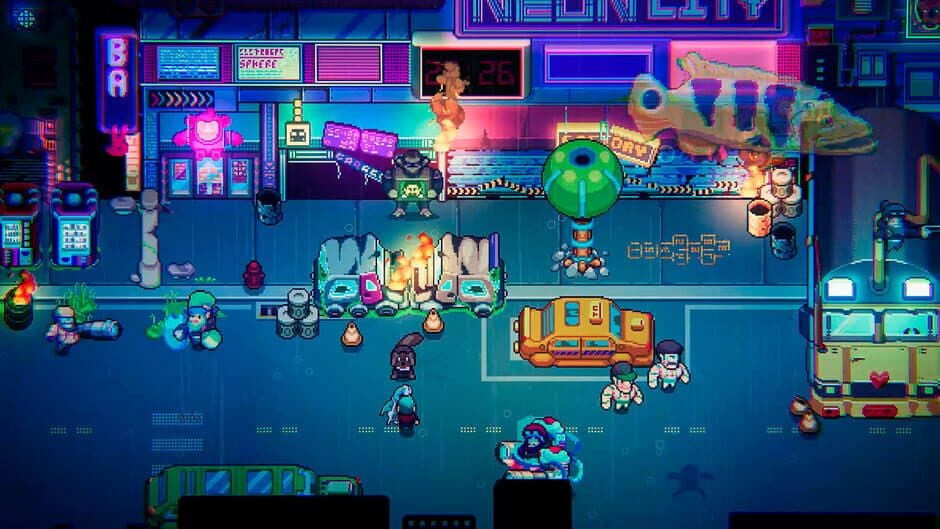 Cyberwar: Neon City screenshot 5