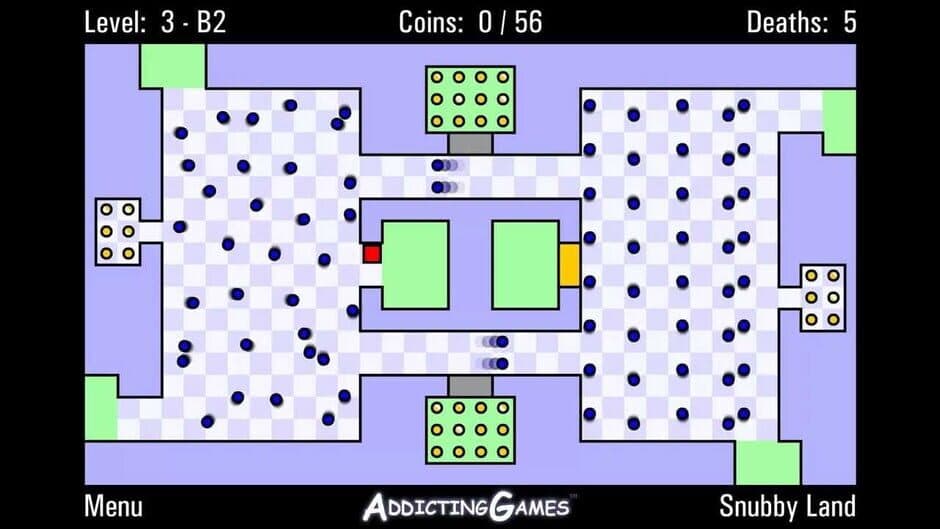 The World's Hardest Game - On screenshot 1