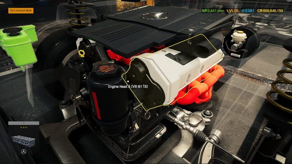 Car Mechanic Simulator 2021: Mercedes Remastered screenshot 3