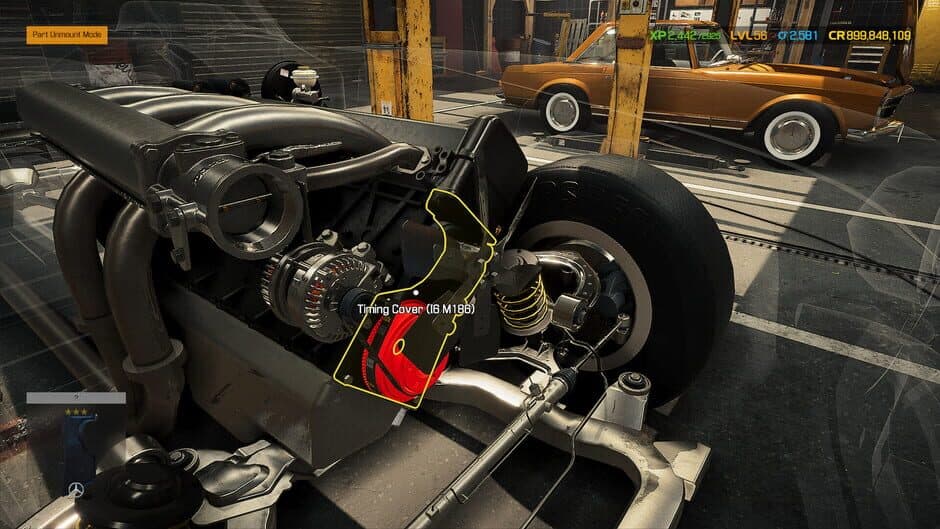 Car Mechanic Simulator 2021: Mercedes Remastered screenshot 4