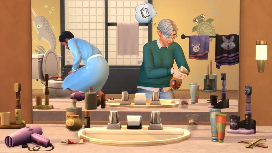 The Sims 4: Bathroom Clutter Kit screenshot 1
