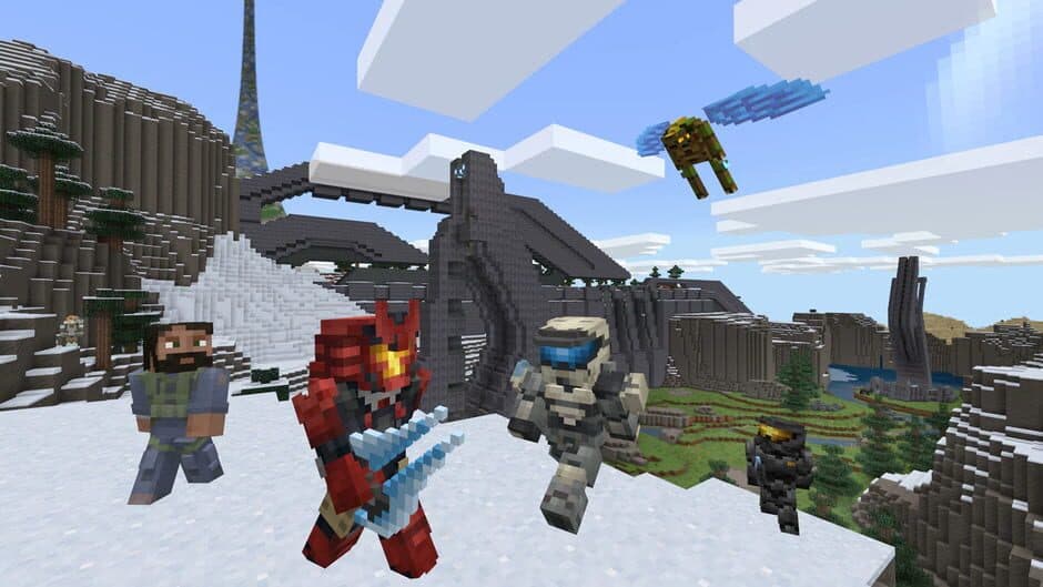 Minecraft - Master Chief Mash-Up screenshot 2