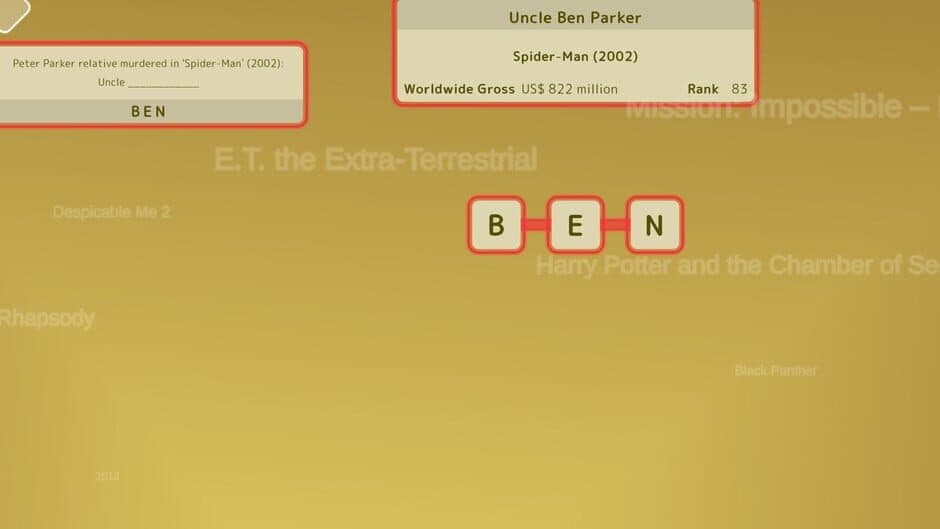 Mini Words Top Movies screenshot 1