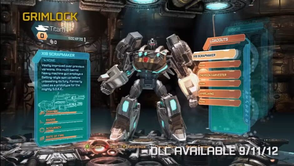 Transformers: Fall of Cybertron - DINOBOT Destructor Pack screenshot 4