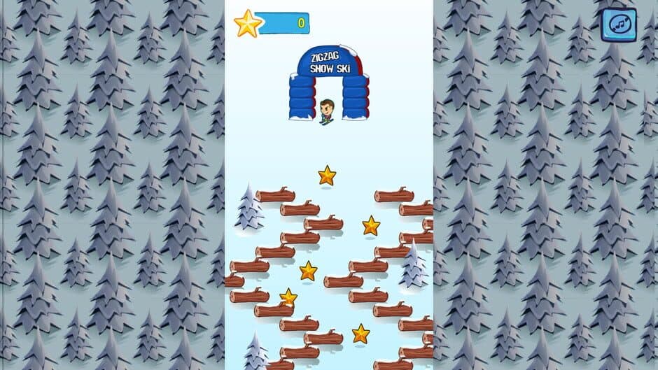 ZigZagging Ski screenshot 5