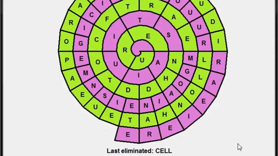 WordSpiral screenshot 3