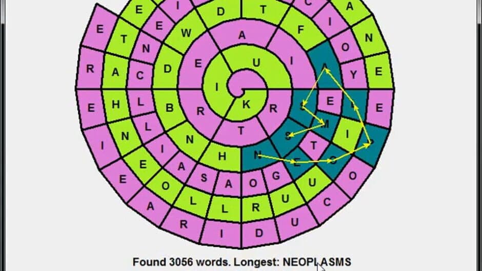 WordSpiral screenshot 5