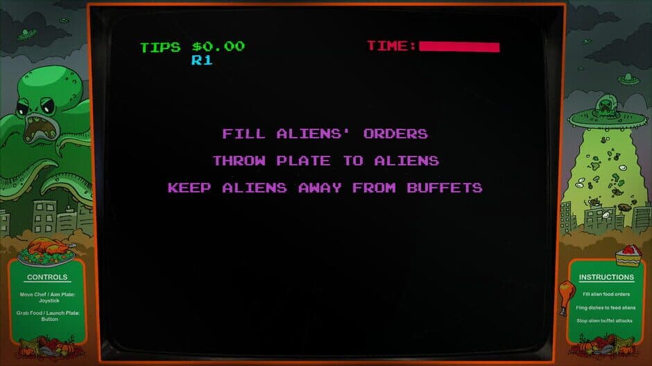 Digital Eclipse Arcade: Invasion of the Buffet screenshot 1